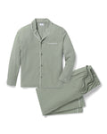 Men's Pima Pajama Set in Sage