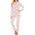 Cute goat pattern Women's Long Pajama Set